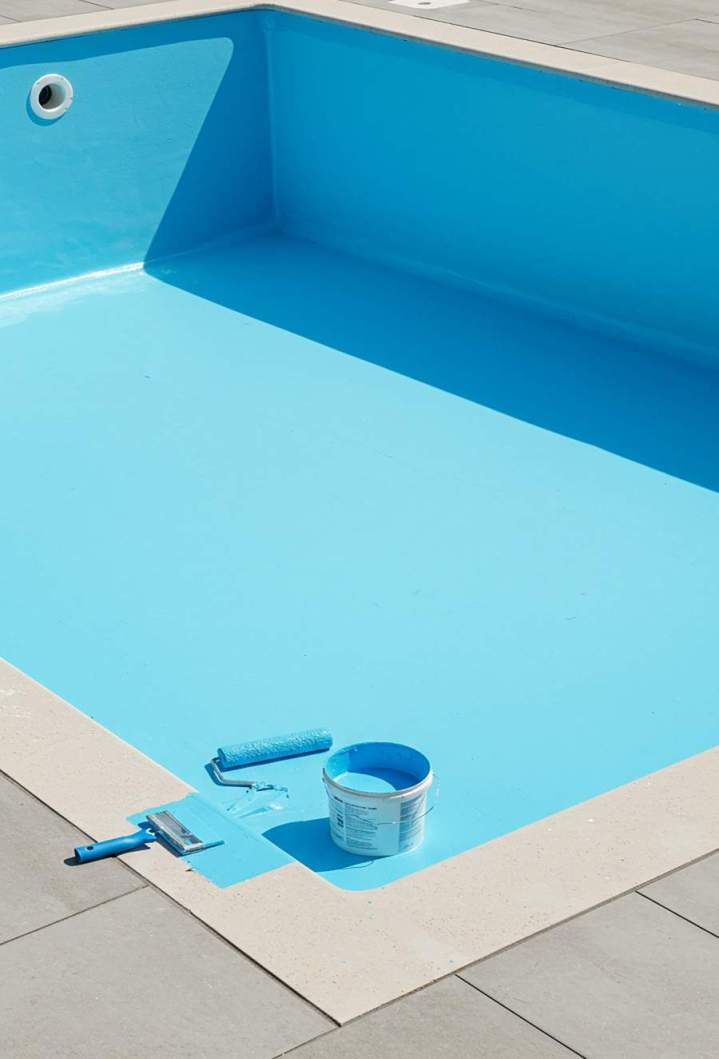 Peinture piscine Pont-Audemer